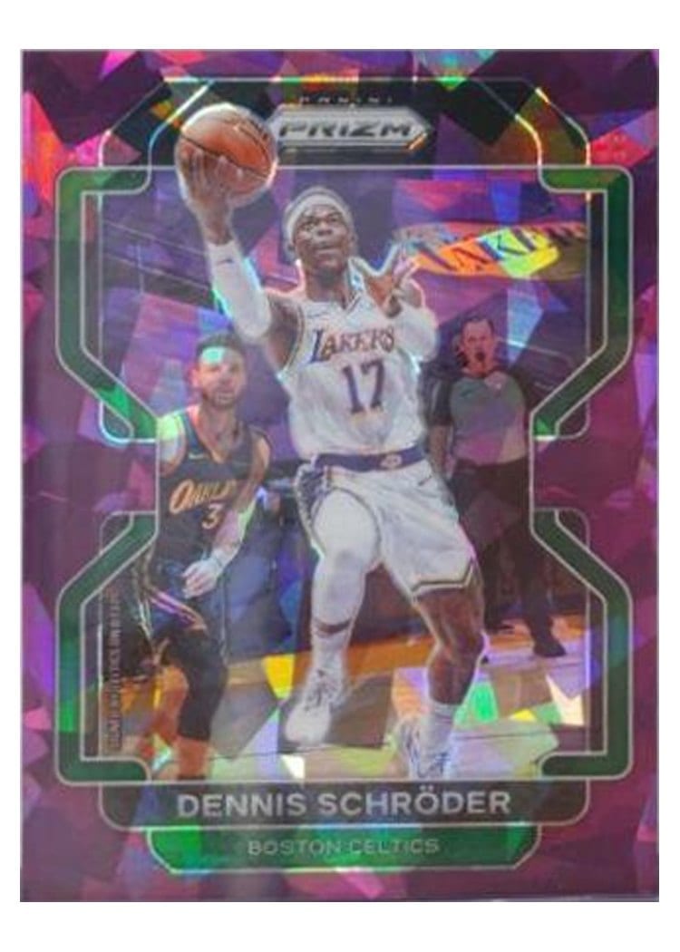 2021-22 Panini Prizm Base Set Dennis Schroder #20 card