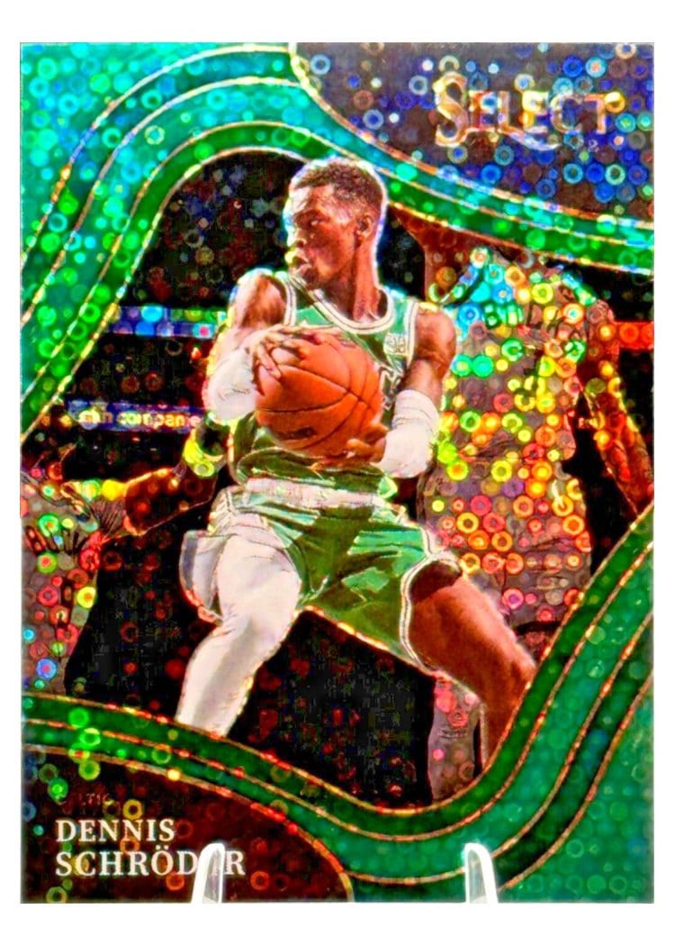 2021-22 Panini Select Base Set Dennis Schroder #202 card