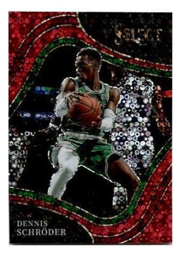 2021-22 Panini Select Base Set Dennis Schroder #202 card