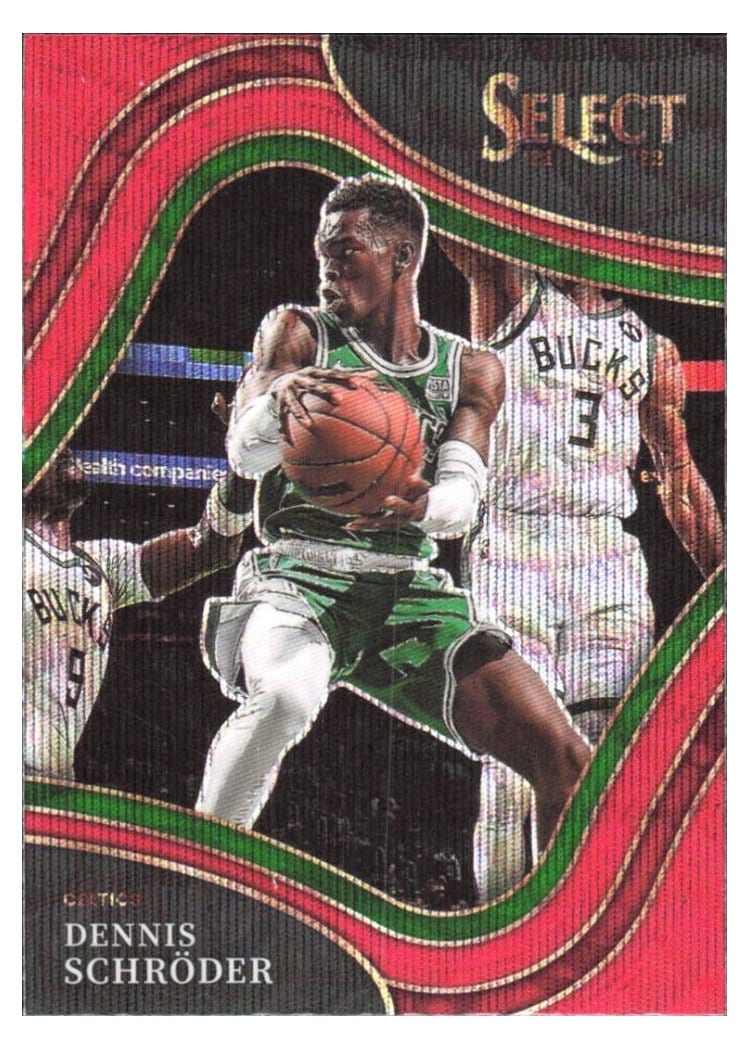 2021-22 Panini Select Base Set Dennis Schroder #202 card