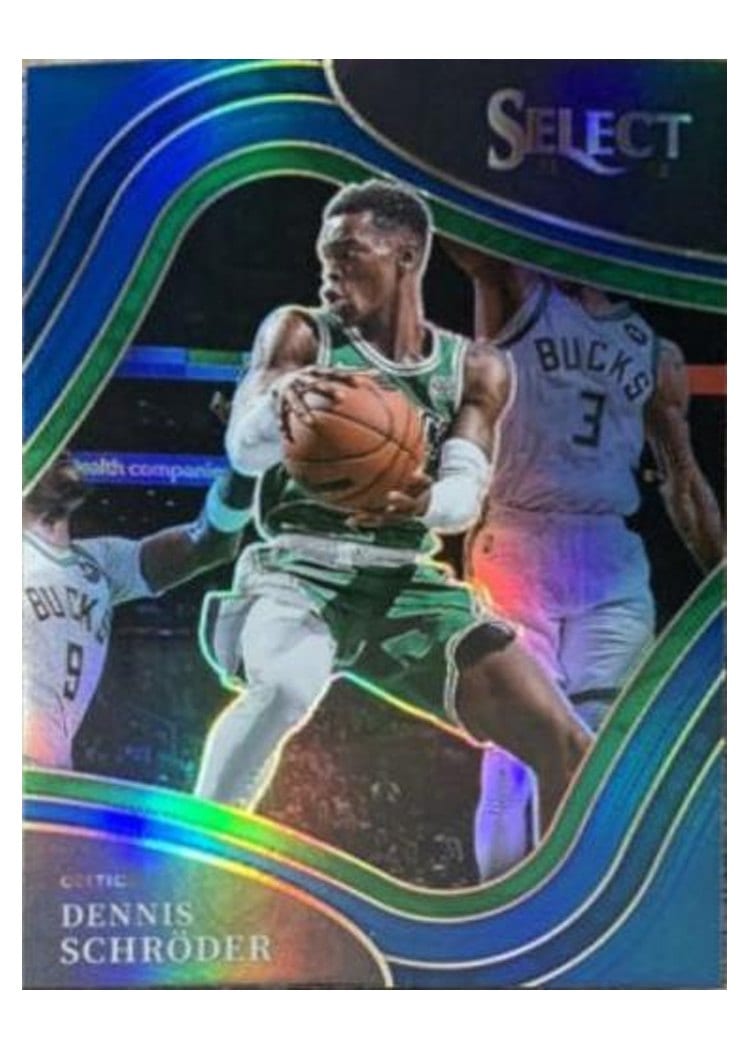 2021-22 Panini Select Base Set Dennis Schroder #202 card