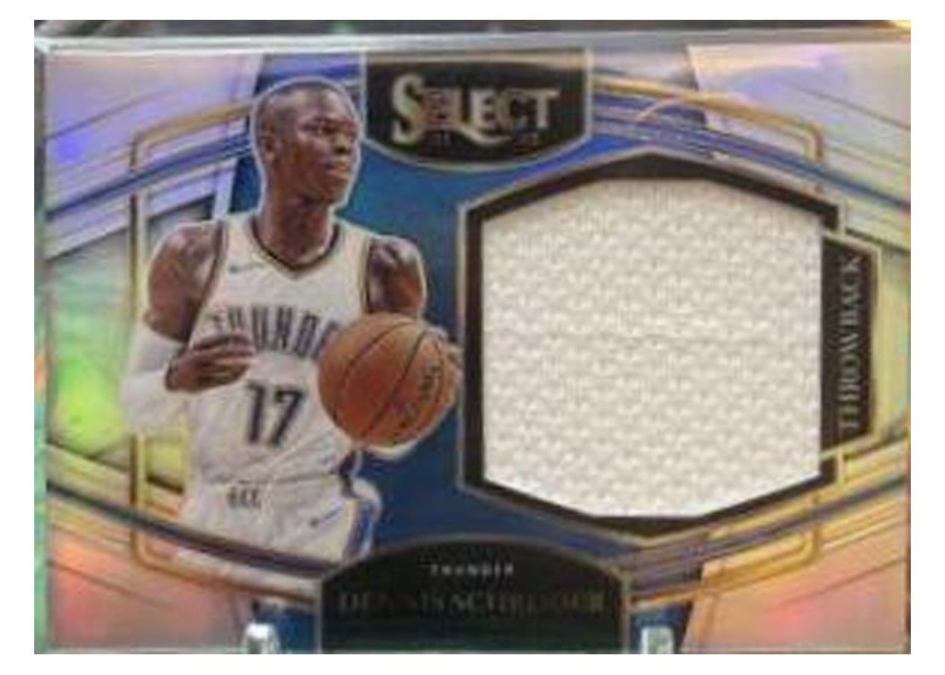 2021-22 Panini Select Base Set Dennis Schroder #202 card