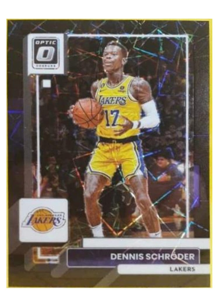 2022-23 Donruss Optic Base Set Dennis Schroder #111 card