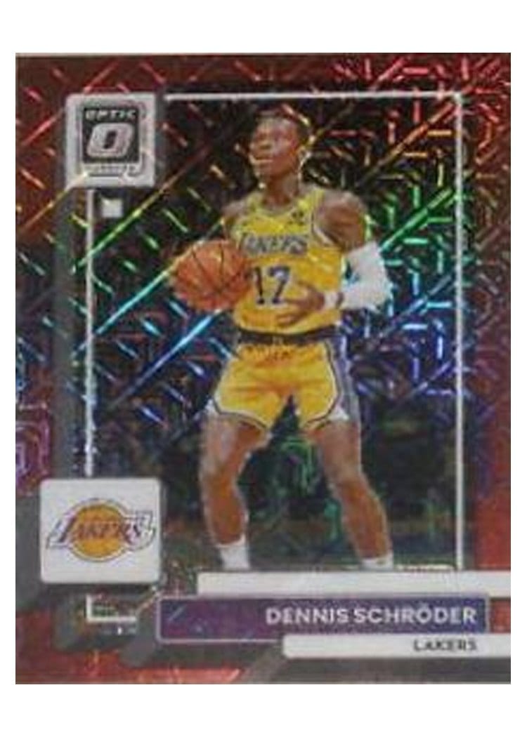 2022-23 Donruss Optic Base Set Dennis Schroder #111 card