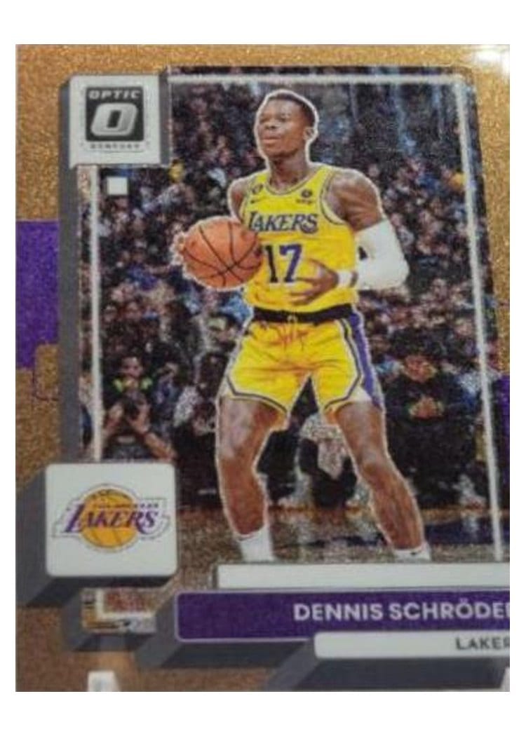 2022-23 Donruss Optic Base Set Dennis Schroder #111 card