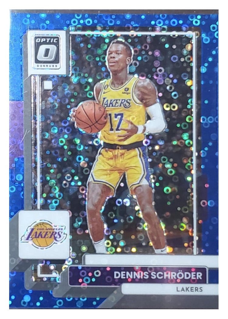 2022-23 Donruss Optic Base Set Dennis Schroder #111 card