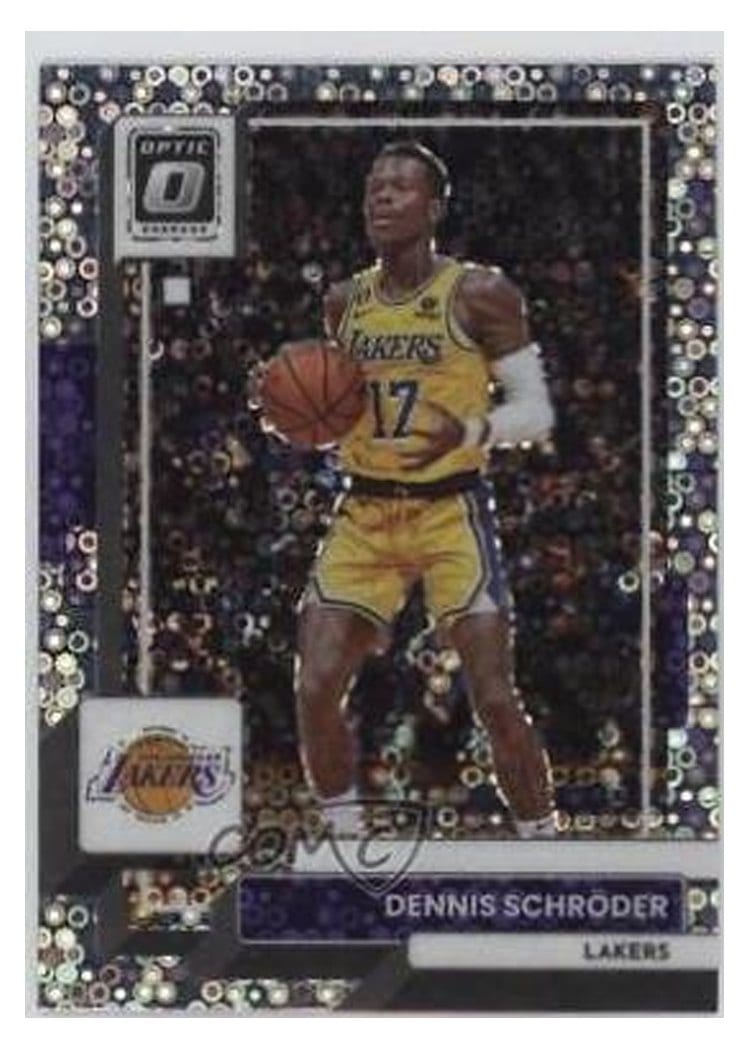 2022-23 Donruss Optic Base Set Dennis Schroder #111 card