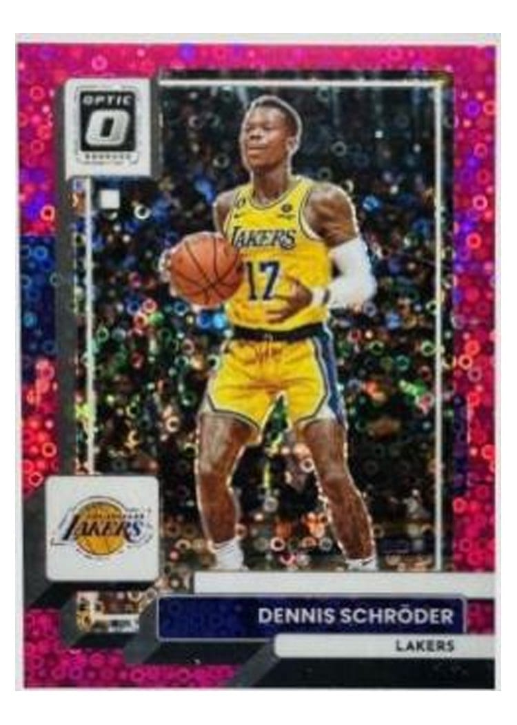 2022-23 Donruss Optic Base Set Dennis Schroder #111 card