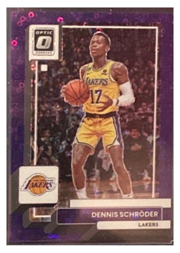 2022-23 Donruss Optic Base Set Dennis Schroder #111 card