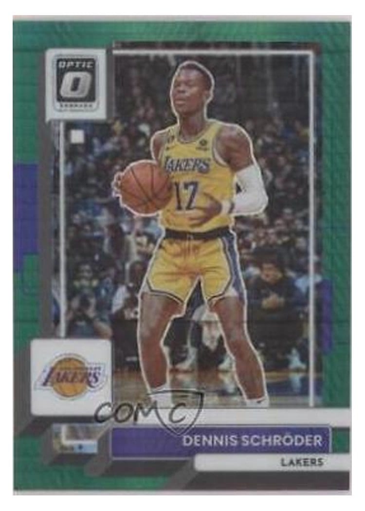 2022-23 Donruss Optic Base Set Dennis Schroder #111 card