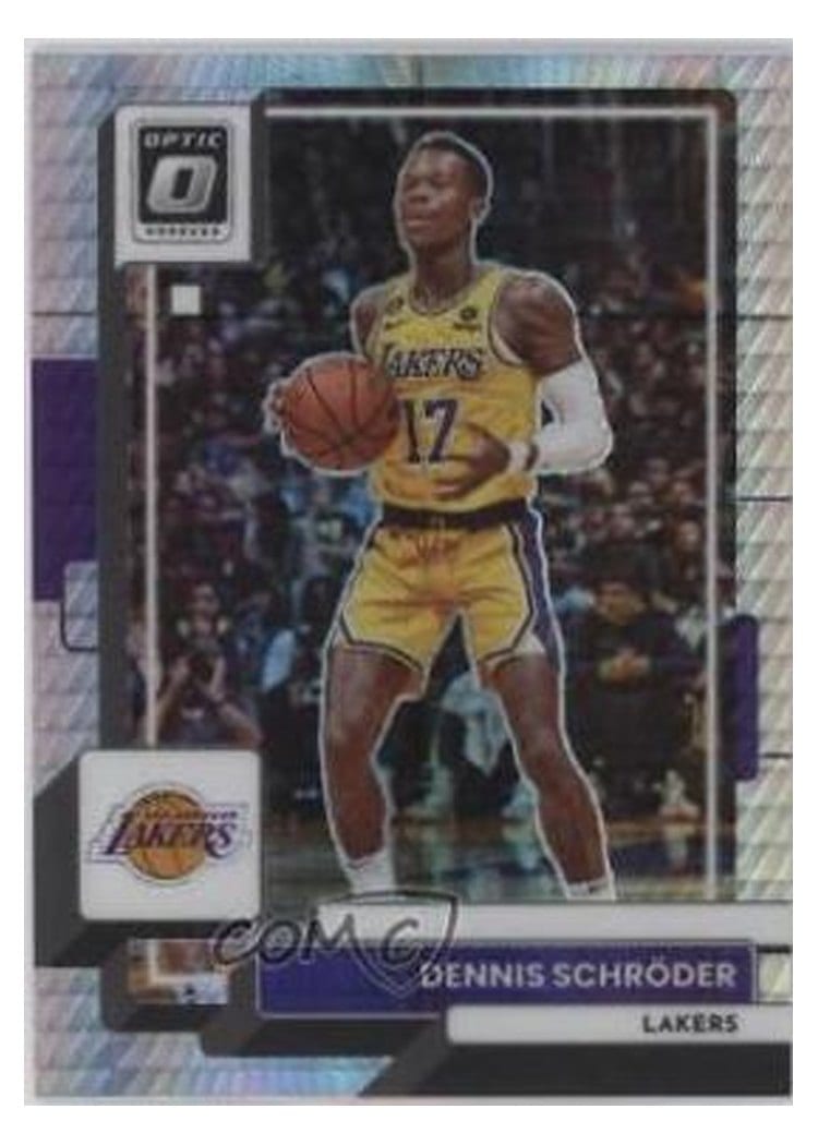 2022-23 Donruss Optic Base Set Dennis Schroder #111 card