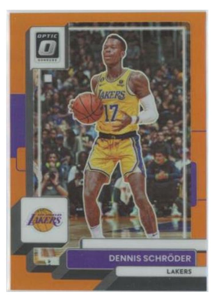 2022-23 Donruss Optic Base Set Dennis Schroder #111 card