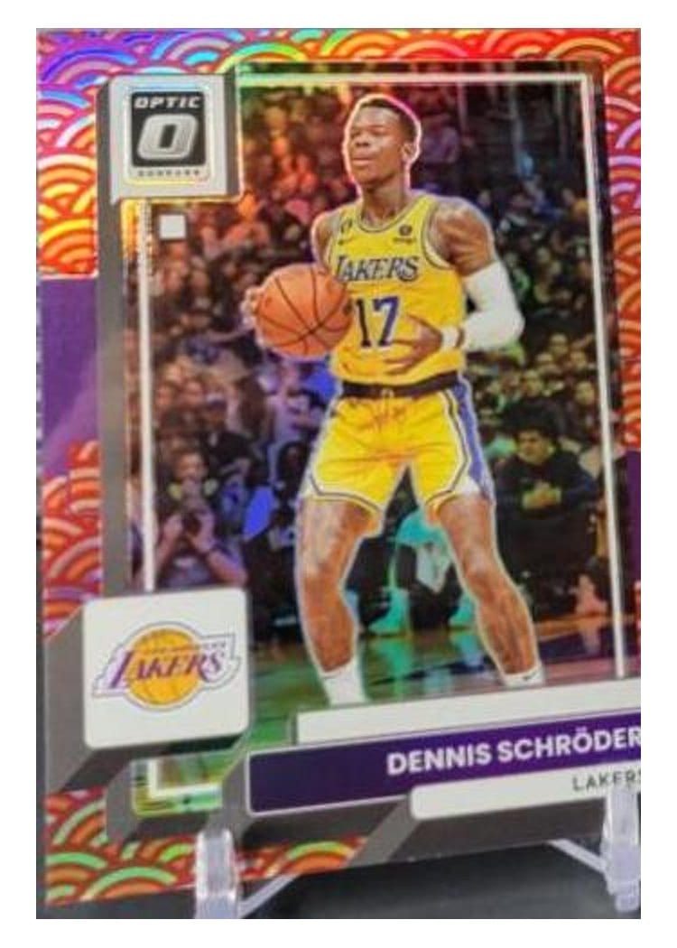 2022-23 Donruss Optic Base Set Dennis Schroder #111 card