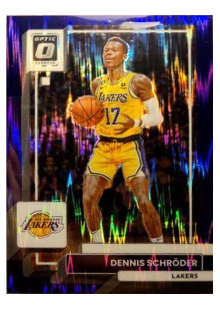2022-23 Donruss Optic Base Set Dennis Schroder #111 card