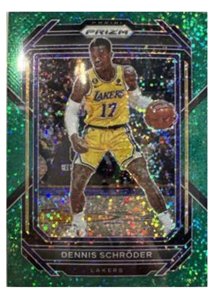 2022-23 Panini Prizm Base Set Dennis Schroder #185 card