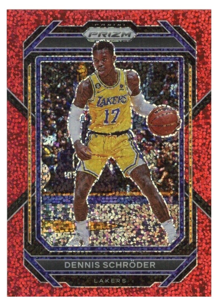 2022-23 Panini Prizm Base Set Dennis Schroder #185 card