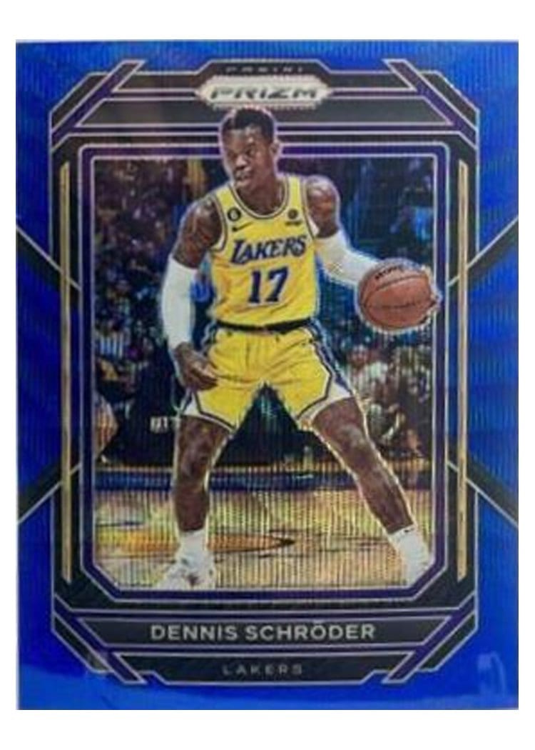 2022-23 Panini Prizm Base Set Dennis Schroder #185 card