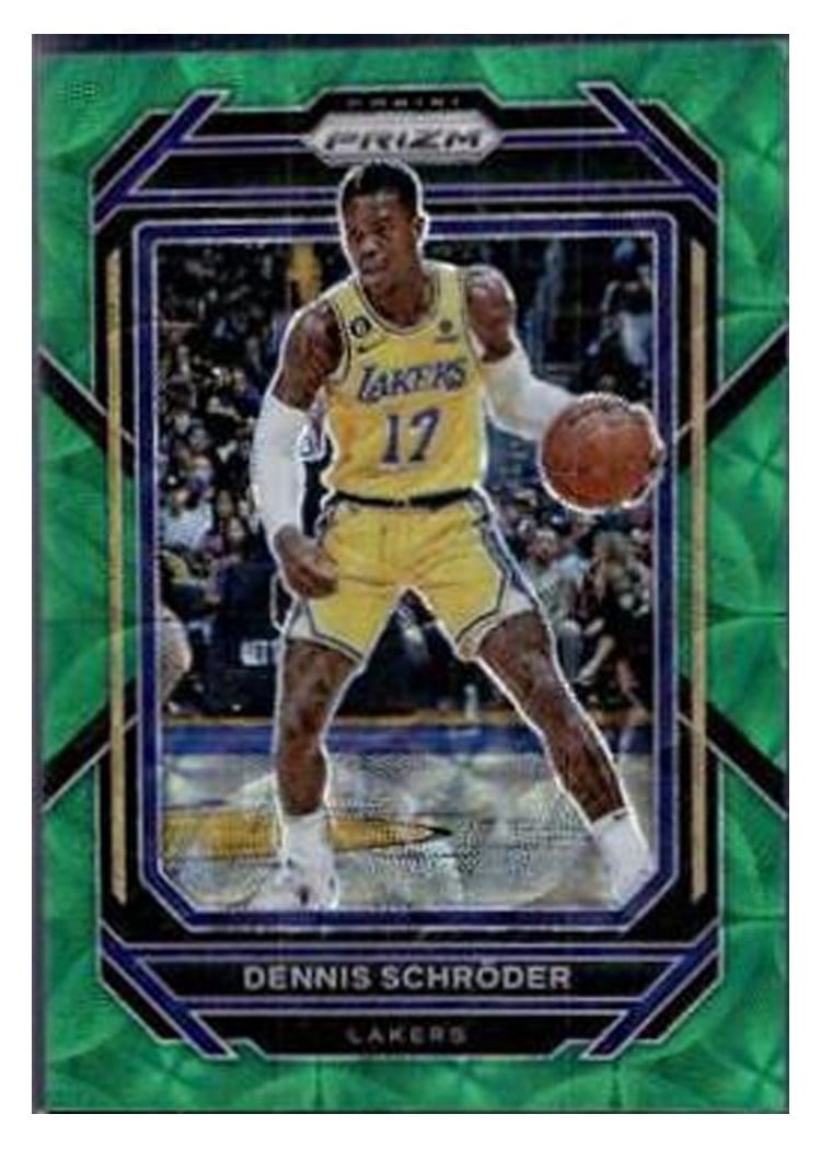 2022-23 Panini Prizm Base Set Dennis Schroder #185 card
