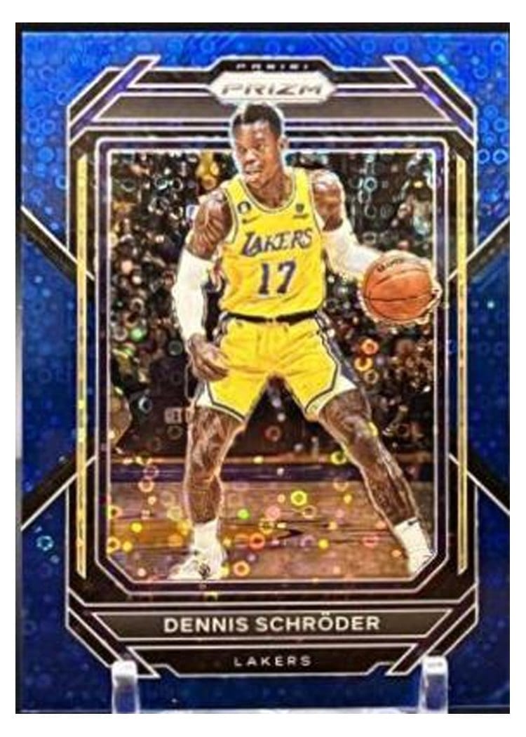 2022-23 Panini Prizm Base Set Dennis Schroder #185 card