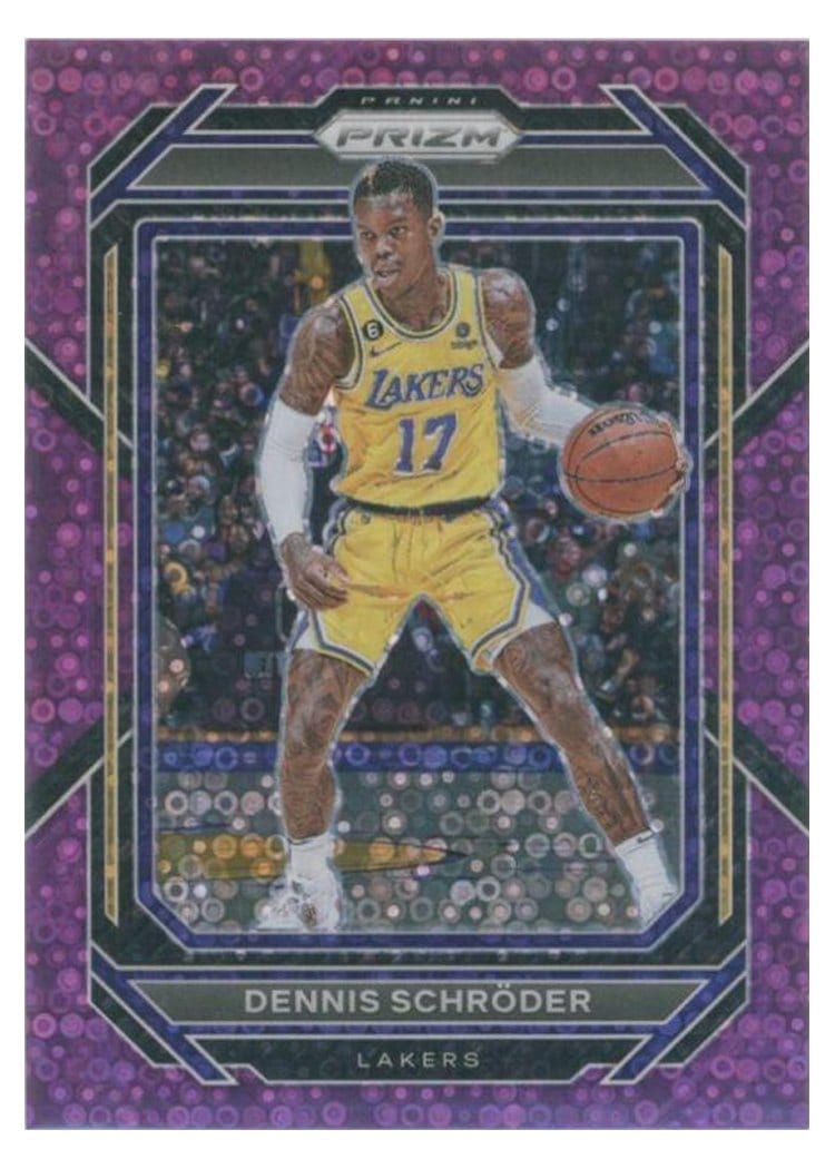2022-23 Panini Prizm Base Set Dennis Schroder #185 card