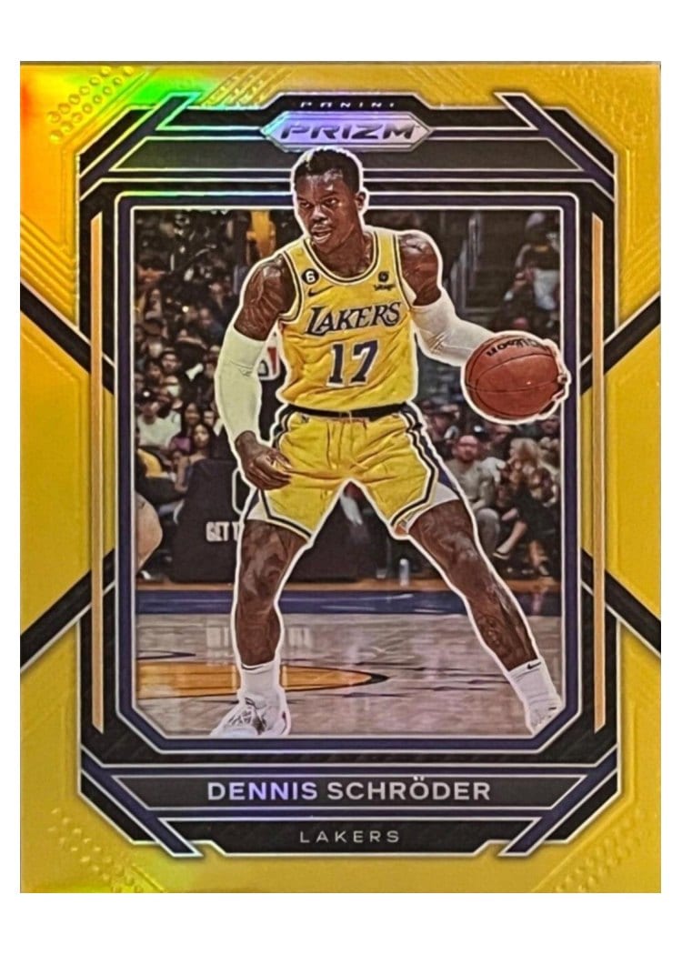 2022-23 Panini Prizm Base Set Dennis Schroder #185 card
