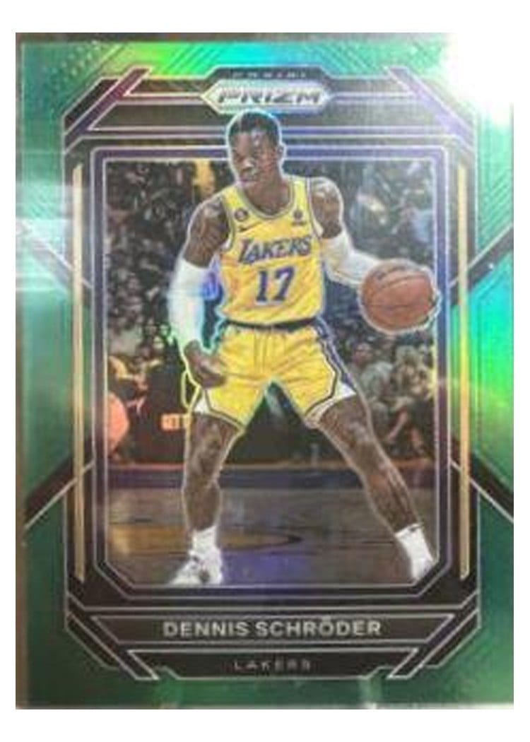 2022-23 Panini Prizm Base Set Dennis Schroder #185 card