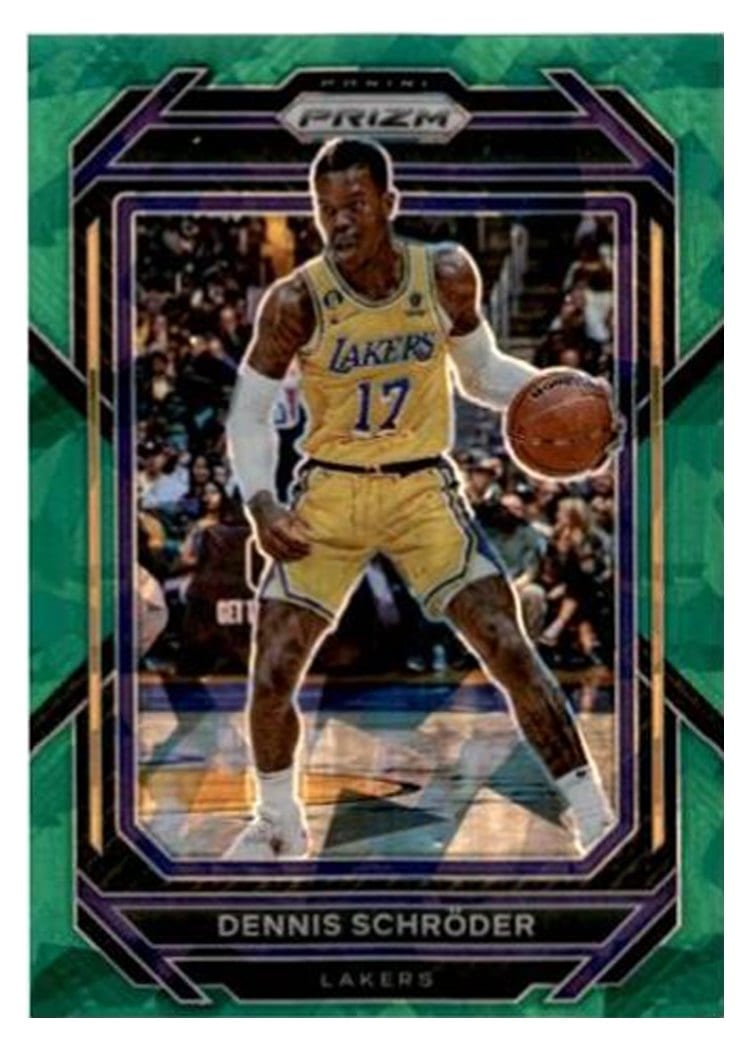 2022-23 Panini Prizm Base Set Dennis Schroder #185 card