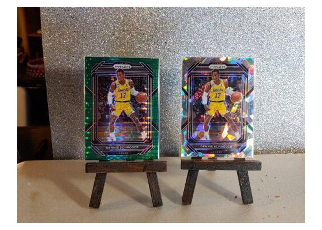 2022-23 Panini Prizm Base Set Dennis Schroder #185 card