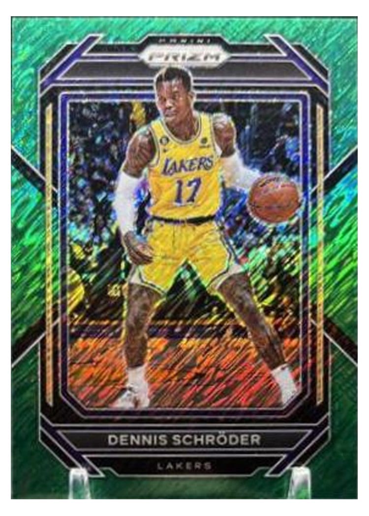 2022-23 Panini Prizm Base Set Dennis Schroder #185 card