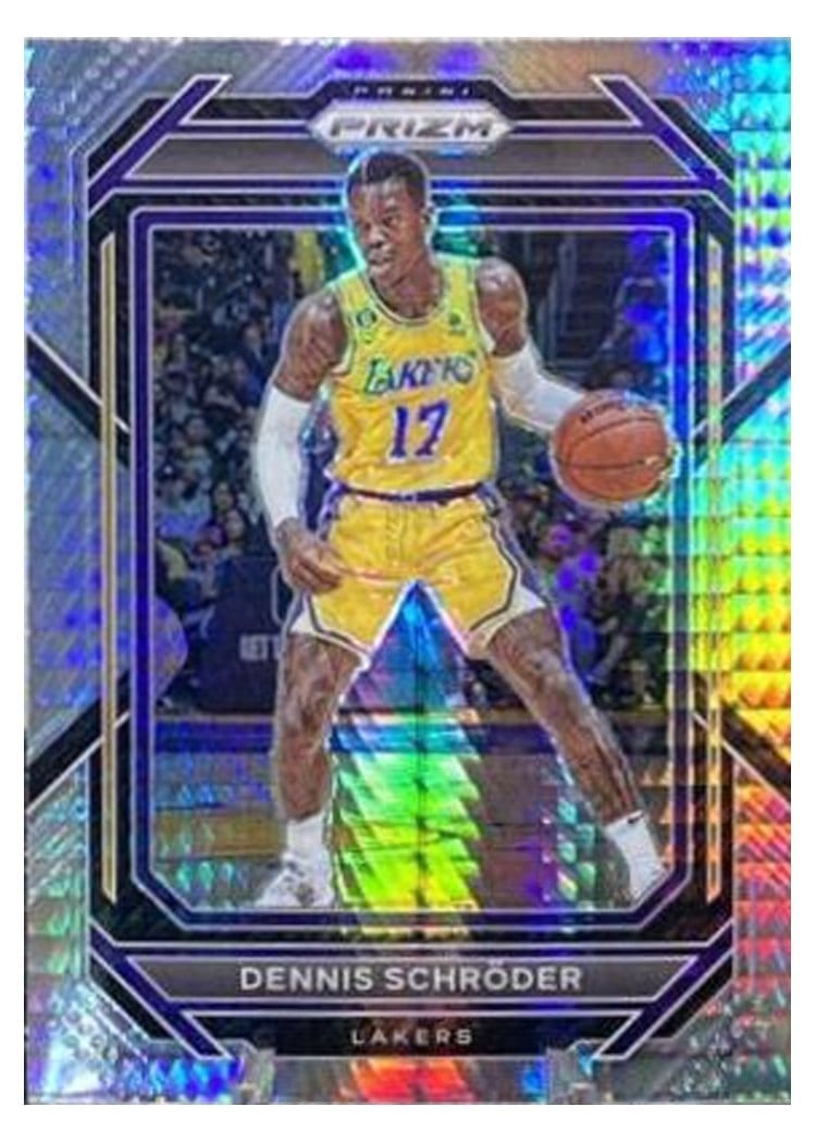 2022-23 Panini Prizm Base Set Dennis Schroder #185 card