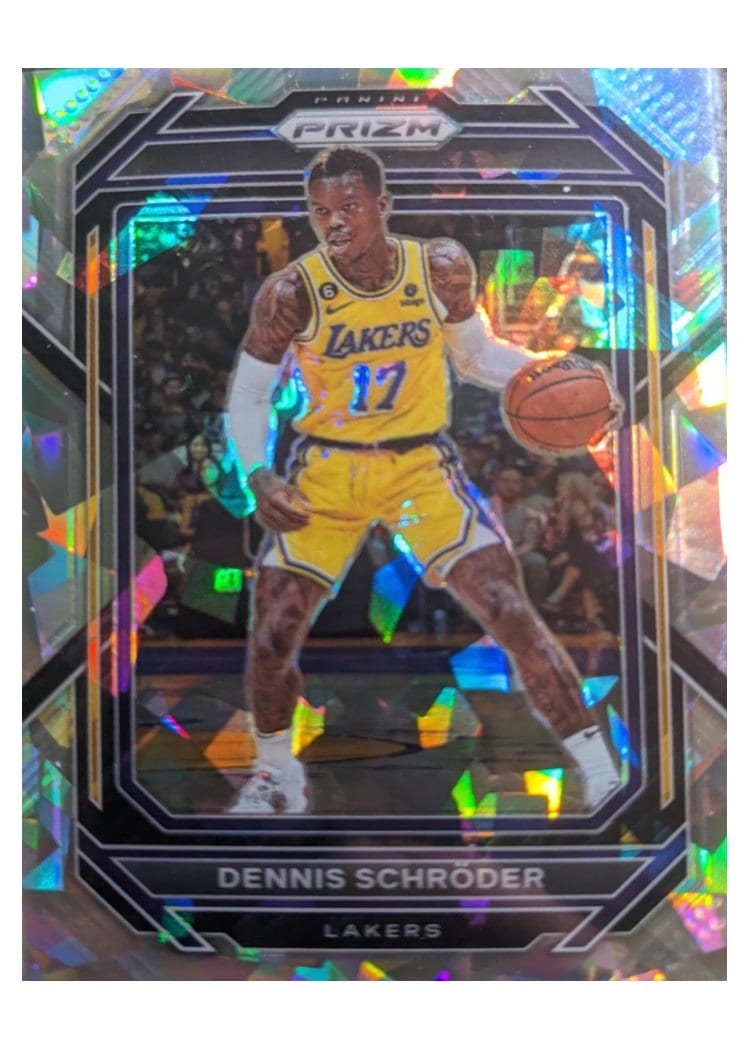 2022-23 Panini Prizm Base Set Dennis Schroder #185 card