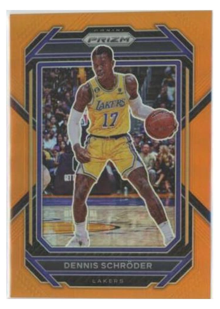 2022-23 Panini Prizm Base Set Dennis Schroder #185 card