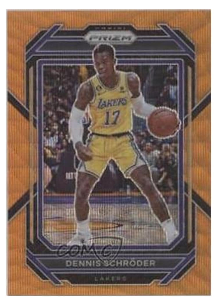 2022-23 Panini Prizm Base Set Dennis Schroder #185 card