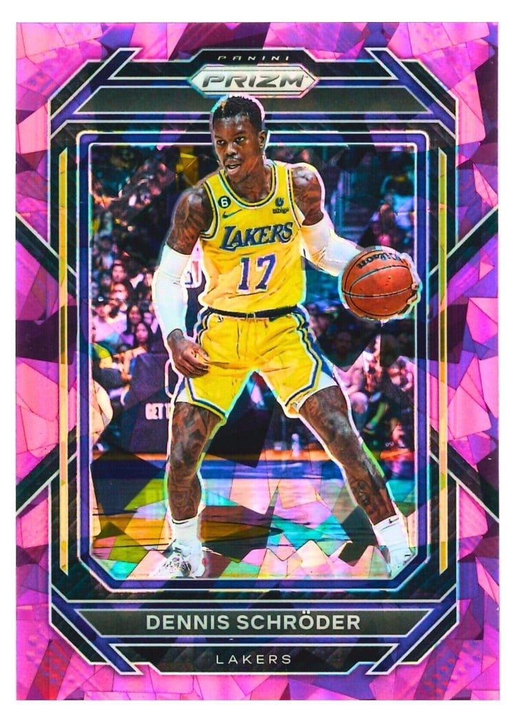 2022-23 Panini Prizm Base Set Dennis Schroder #185 card