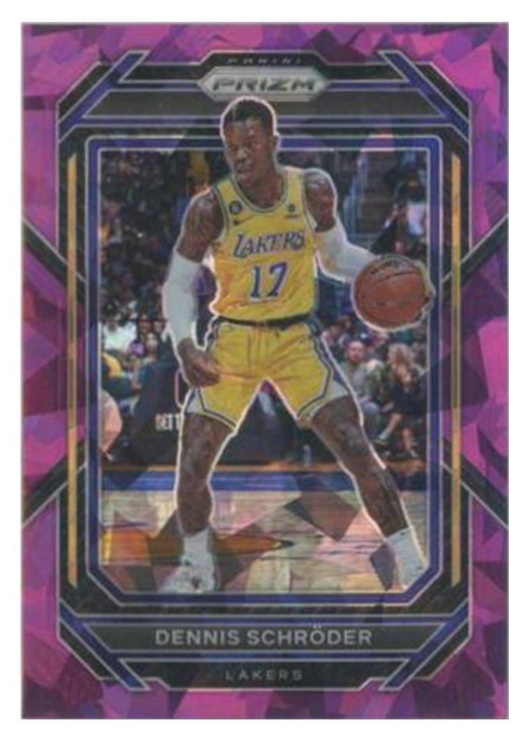 2022-23 Panini Prizm Base Set Dennis Schroder #185 card