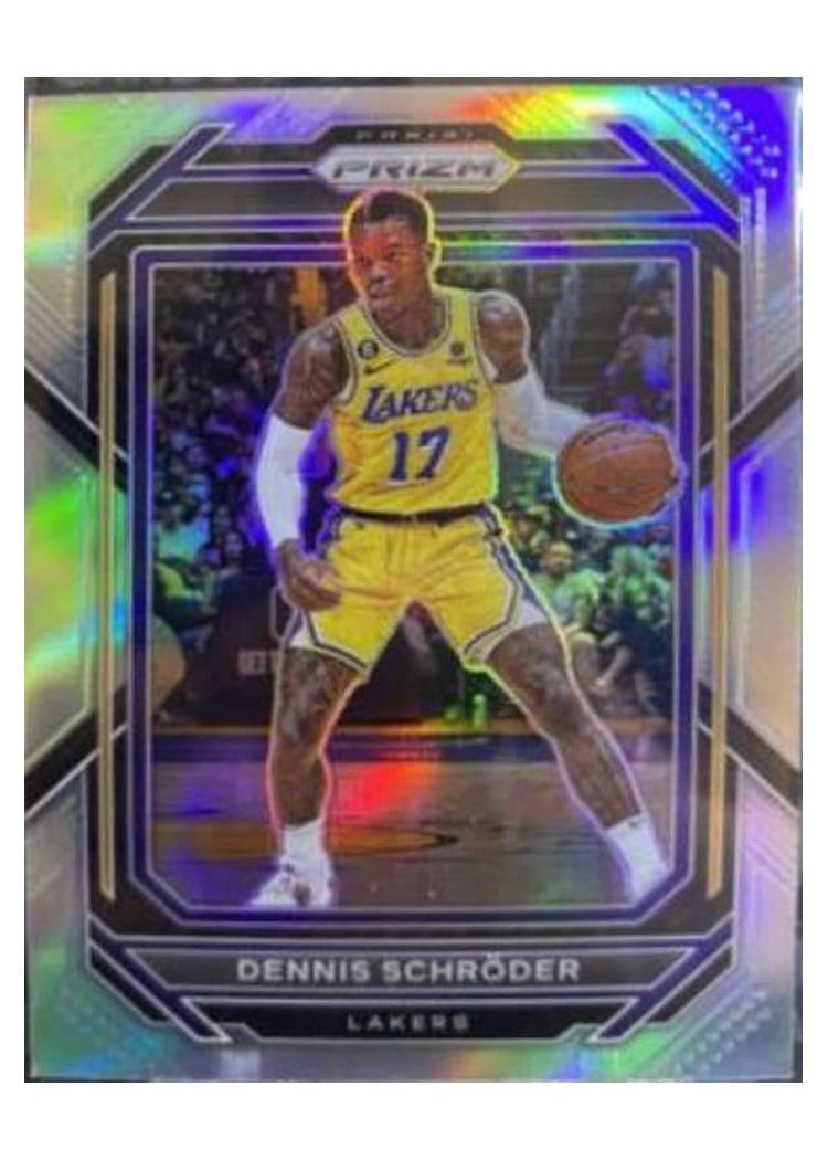 2022-23 Panini Prizm Base Set Dennis Schroder #185 card