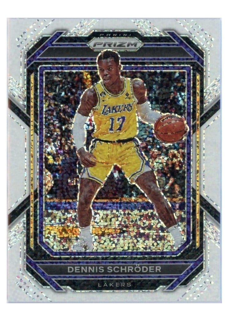 2022-23 Panini Prizm Base Set Dennis Schroder #185 card