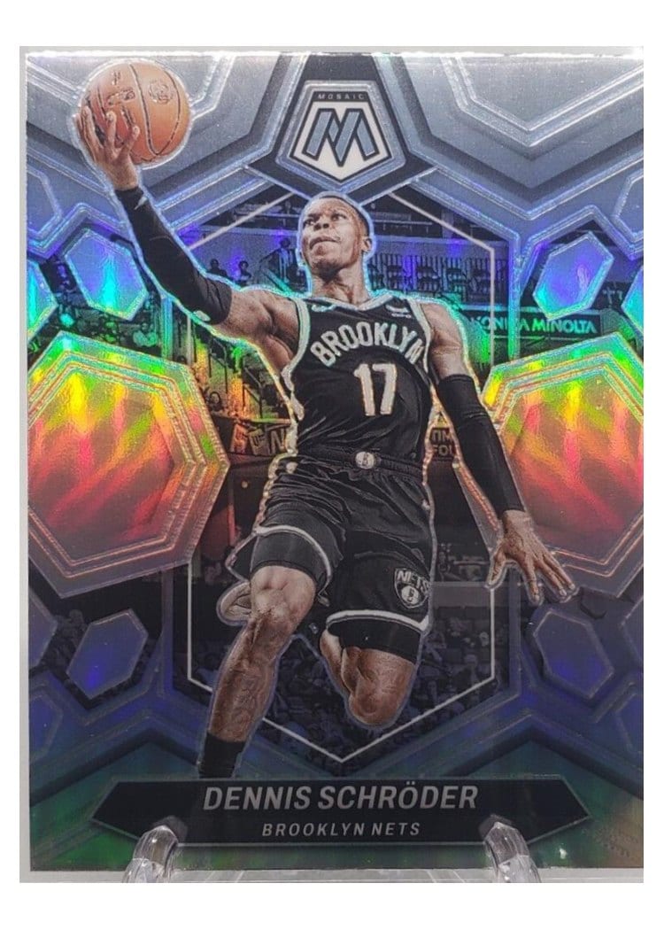 2023-24 Panini Mosaic Base Set Dennis Schroder #148 card
