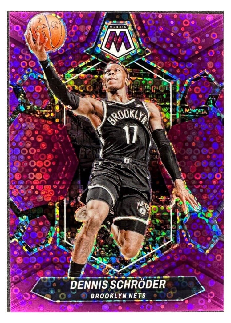 2023-24 Panini Mosaic Base Set Dennis Schroder #148 card