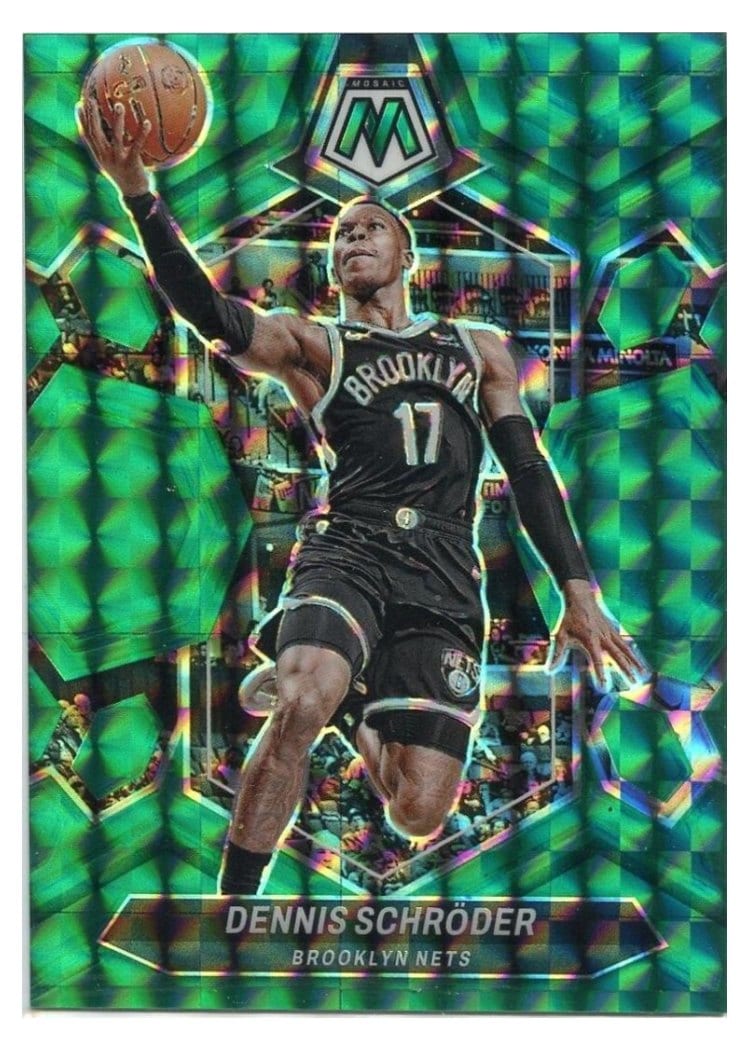 2023-24 Panini Mosaic Base Set Dennis Schroder #148 card