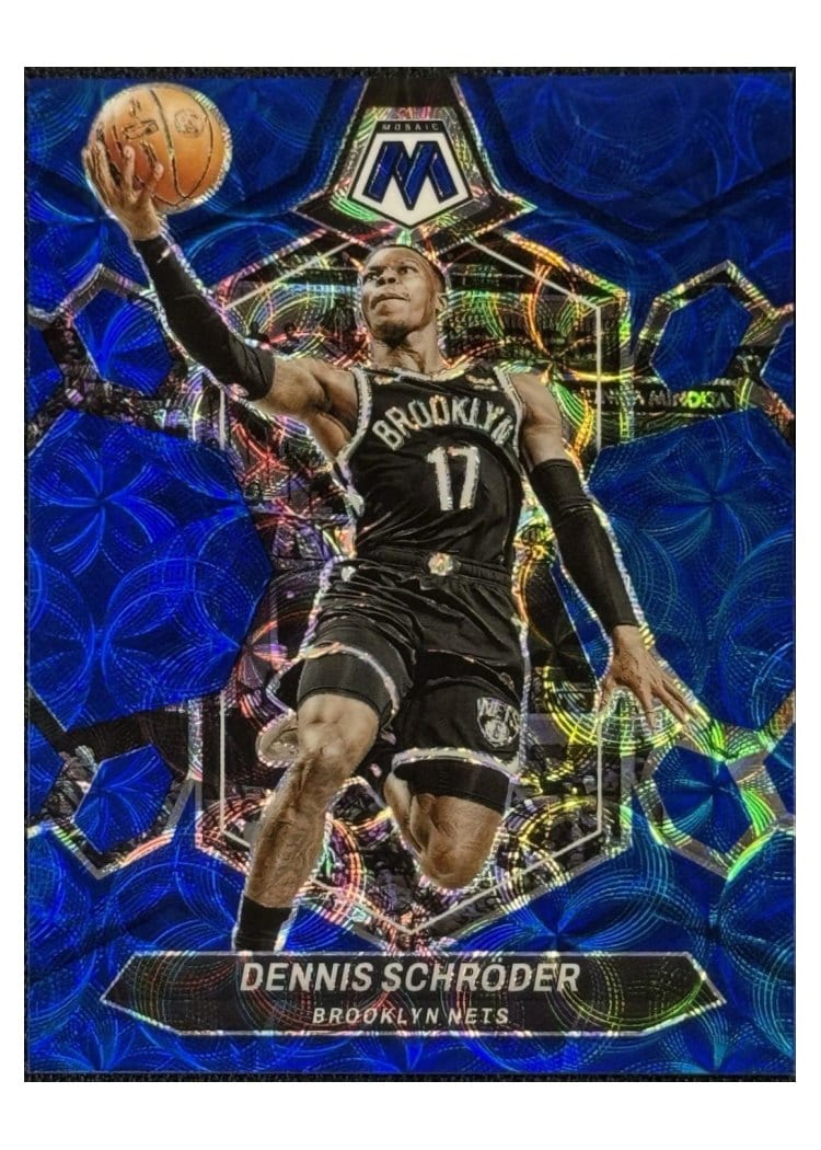 2023-24 Panini Mosaic Base Set Dennis Schroder #148 card