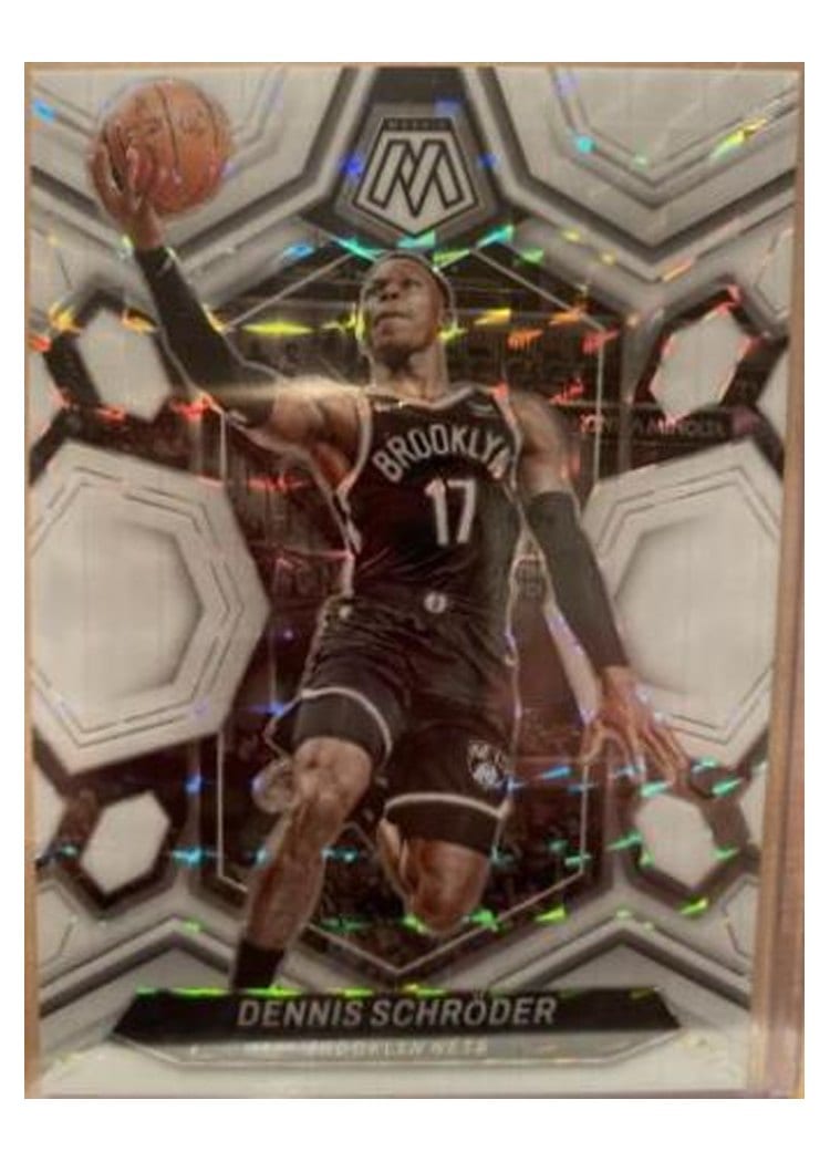 2023-24 Panini Mosaic Base Set Dennis Schroder #148 card
