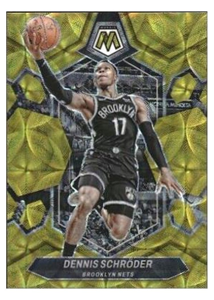 2023-24 Panini Mosaic Base Set Dennis Schroder #148 card