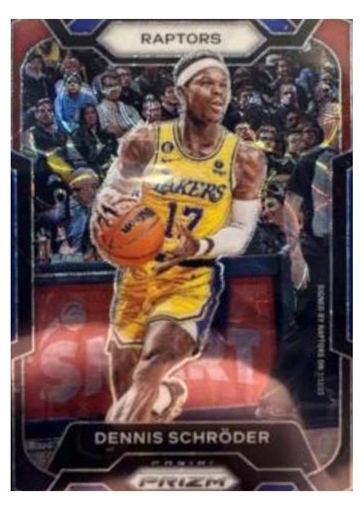 2023-24 Panini Prizm Base Set Dennis Schroder #265 card