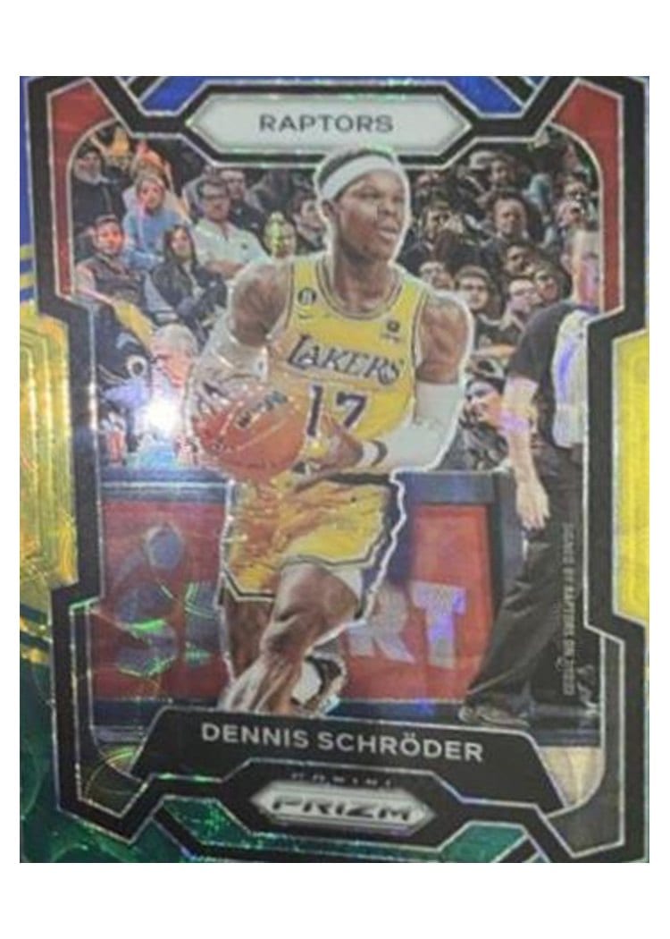 2023-24 Panini Prizm Base Set Dennis Schroder #265 card
