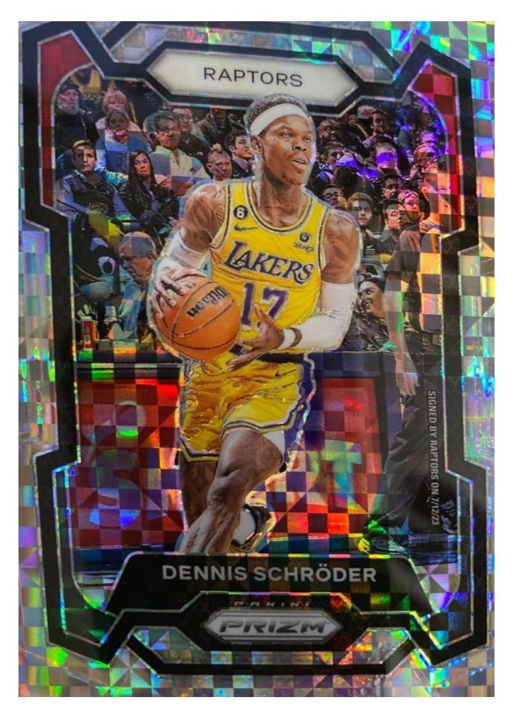 2023-24 Panini Prizm Base Set Dennis Schroder #265 card