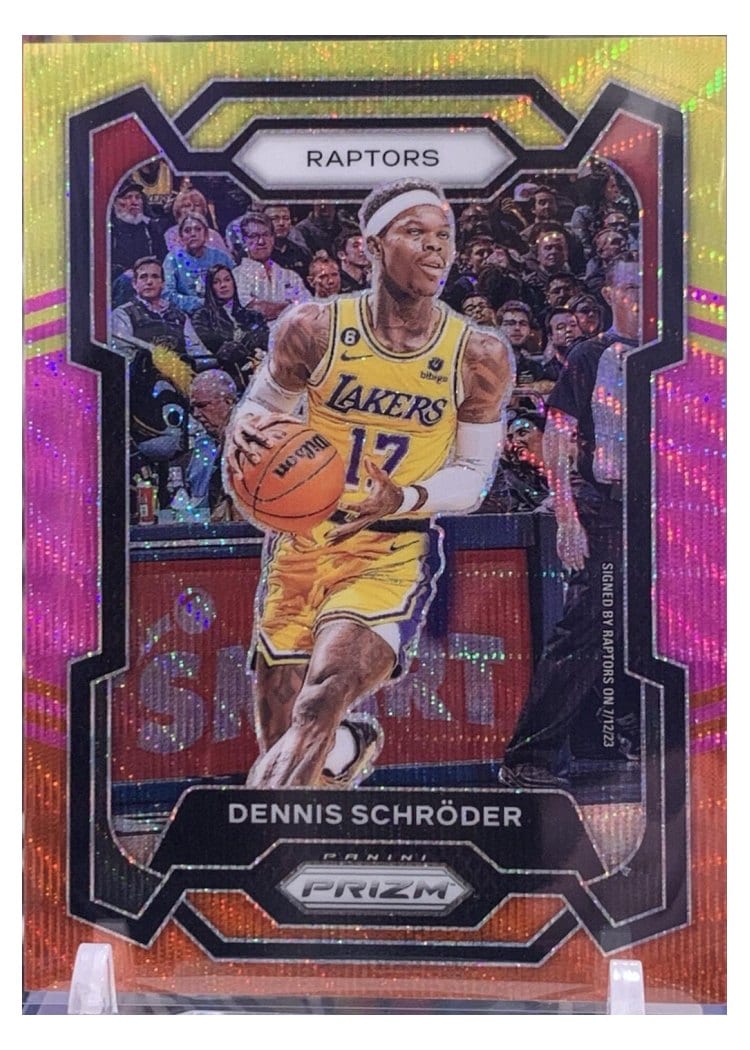2023-24 Panini Prizm Base Set Dennis Schroder #265 card