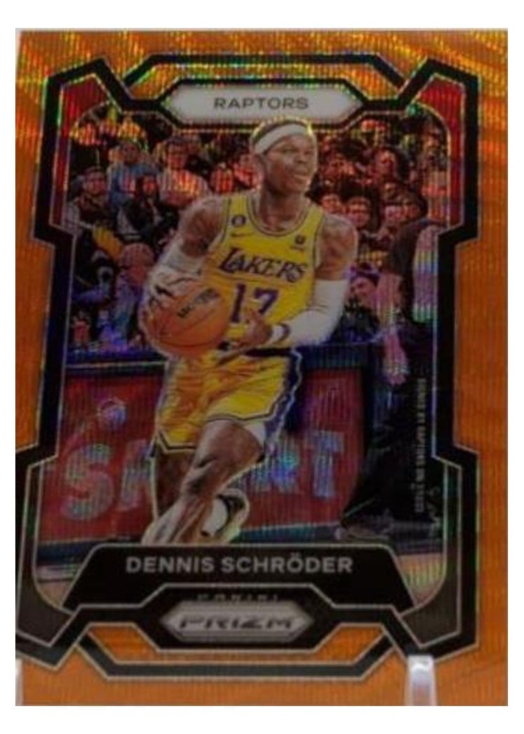 2023-24 Panini Prizm Base Set Dennis Schroder #265 card