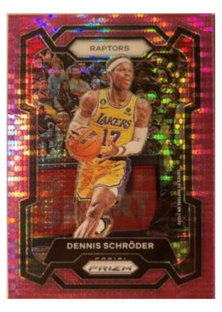 2023-24 Panini Prizm Base Set Dennis Schroder #265 card