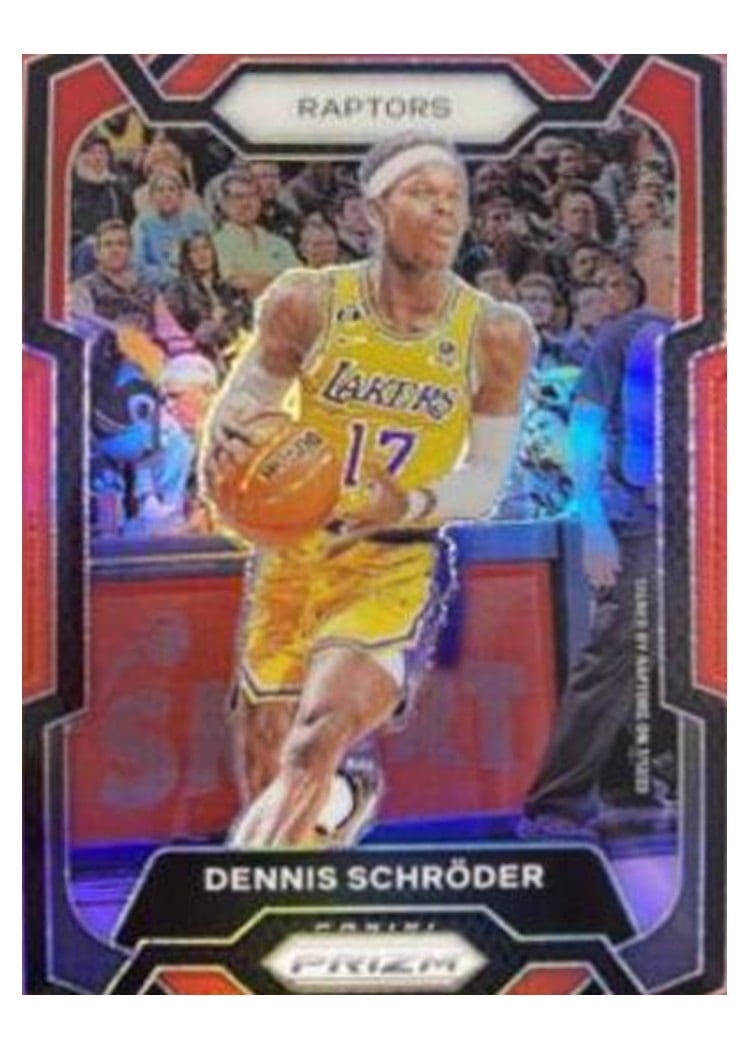 2023-24 Panini Prizm Base Set Dennis Schroder #265 card